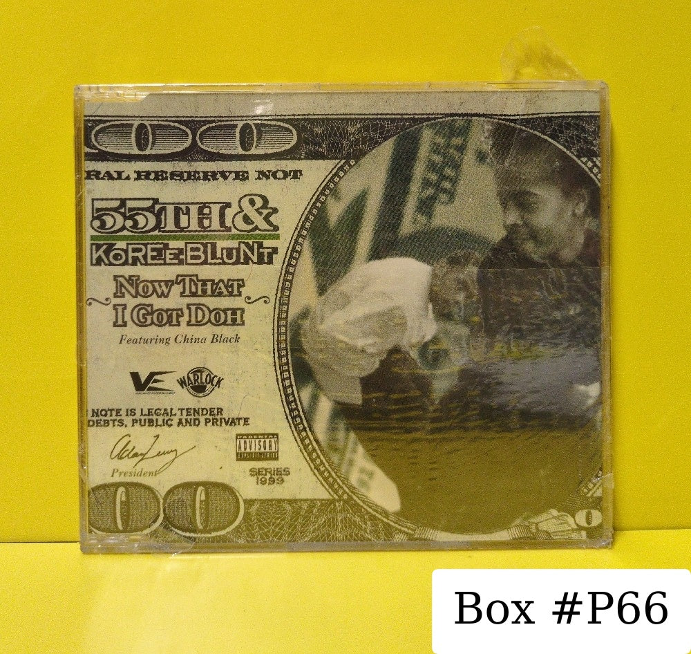 55th & Koree Blunt - Now That I Got Doh/Shake That Ass In The Club - 1999 - WR-259-2 - New - Sealed - CDs - CD Single