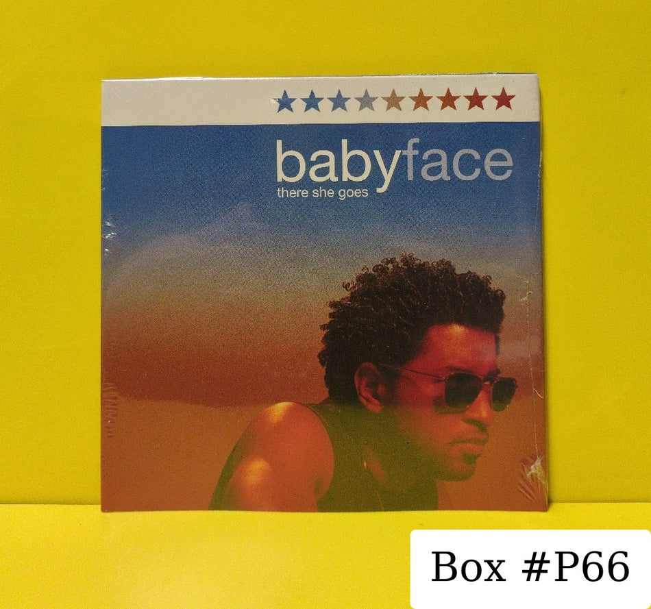 Babyface - There She Goes - 2001 - 07822-13988-2 - New - Sealed - CDs - CD Single