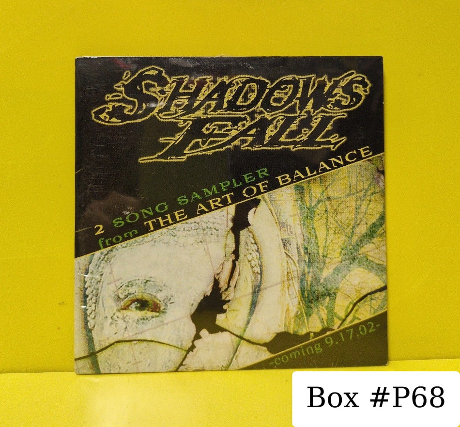 Shadows Fall - 2 Song Sampler From The Art Of Balance - 2002 - CD 8033-2 - New - Sealed - CDs - CD Single - Promo