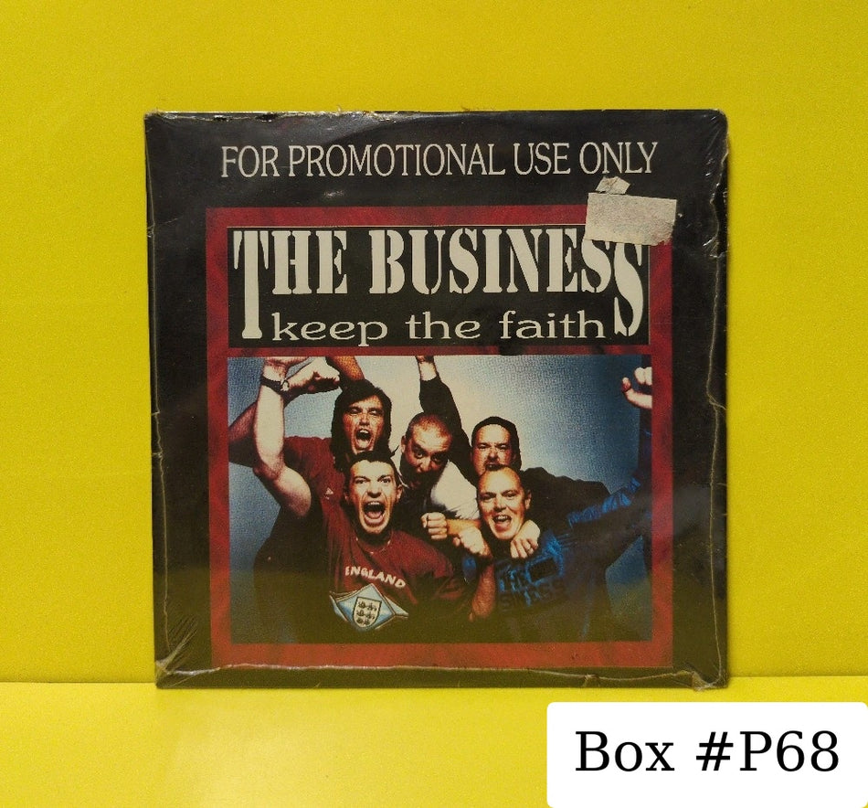 The Business - Keep The Faith - 1994 - 77083-2 - New - Sealed - CDs - Promo - Germany Import