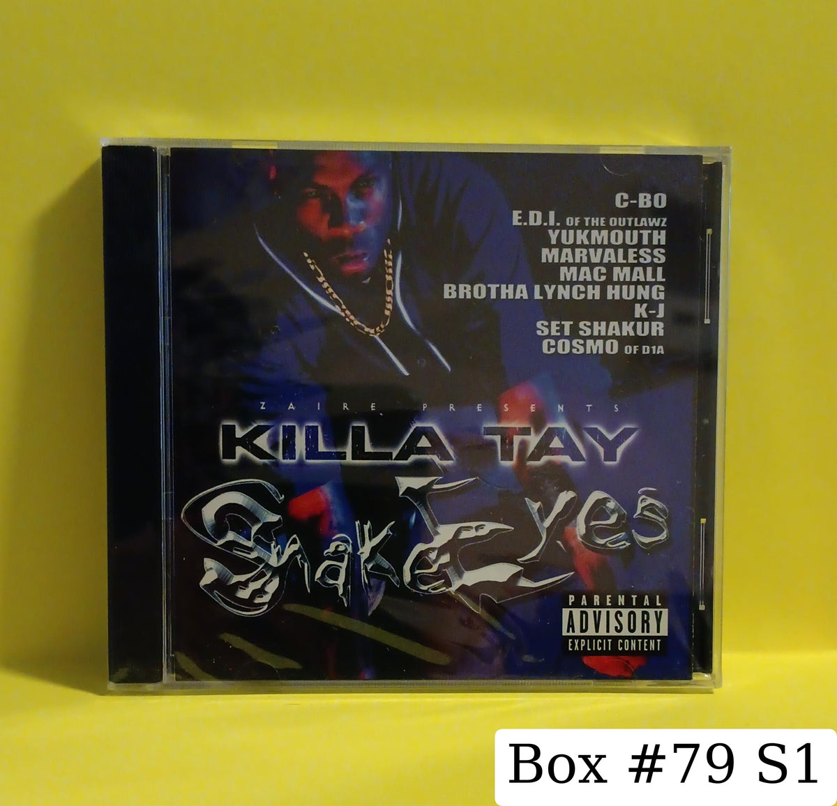 Killa Tay - Snake Eyes - 2000 - 68353 50001 2 9 New - Sealed - CDs