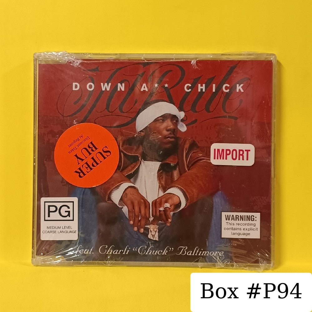 Ja Rule &Charli "Chuck" Baltimore - Down A** Chick - 2002 - 588 941-2 - New - Sealed - CDs