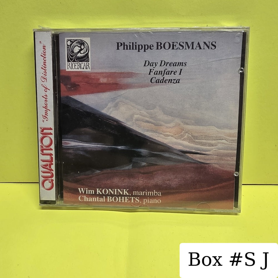 Philippe Boesmans - Claviers - 1991 - RIC 115096 - New - Sealed - CDs