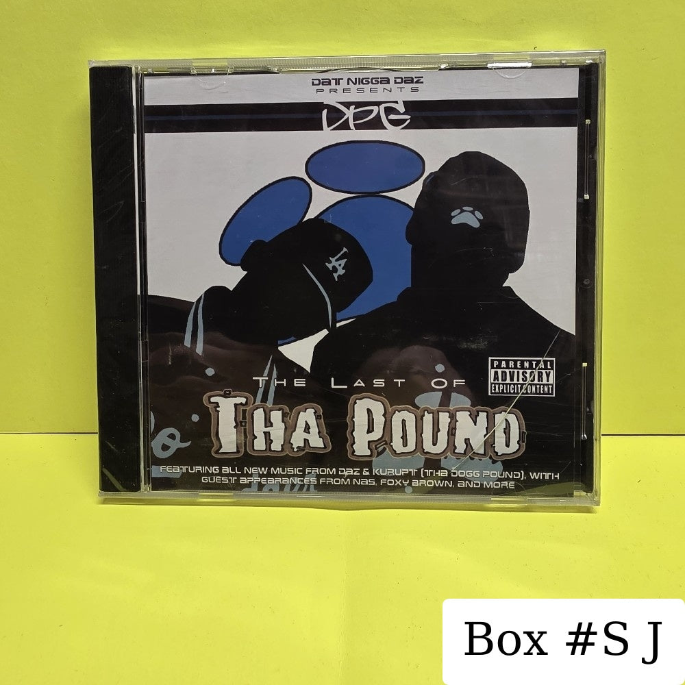 Dat Nigga Daz Presents DPG - The Last Of Tha Pound - 2002 - New - Sealed - CDs
