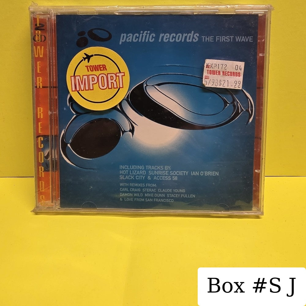 Various - Pacific Records: The First Wave - 1997 - CDFIC001 - New - Sealed - CDs