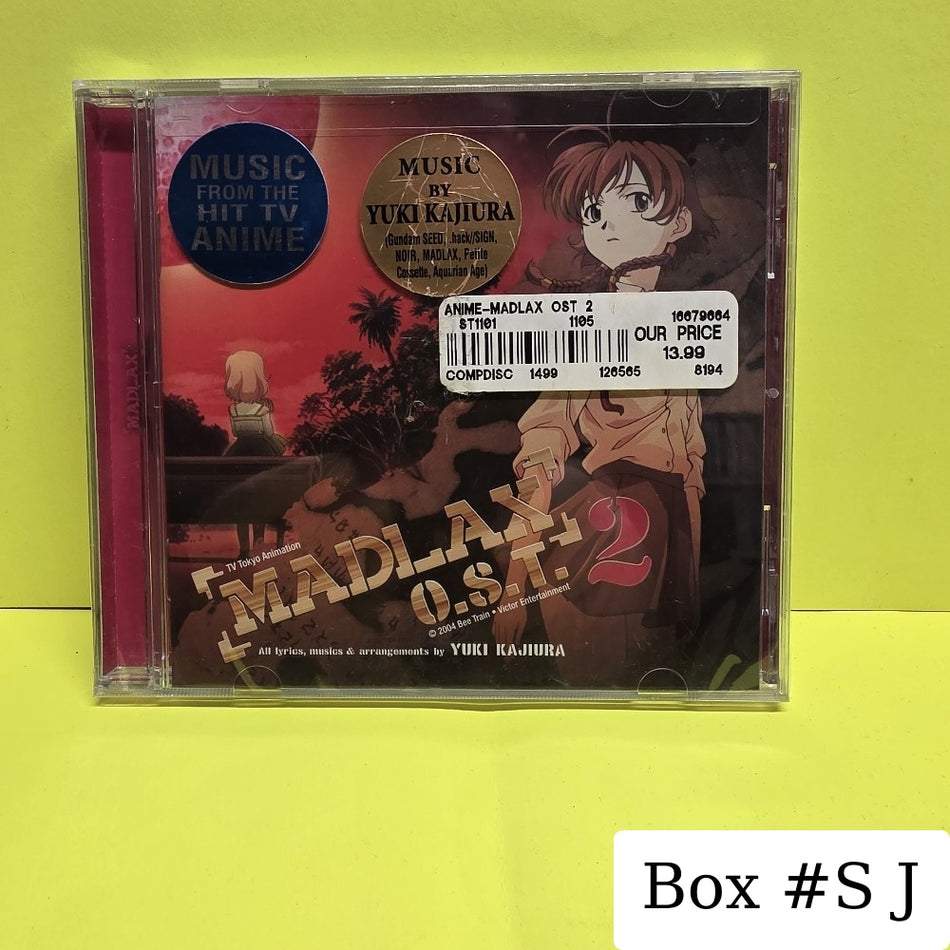 Yuki Kajiura - Madlax O.S.T. 2 - 2004 - 5326-2 - New - Sealed - CDs