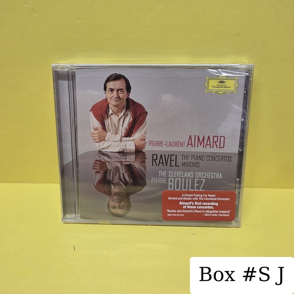Pierre-Laurent Aimard, Ravel The Cleveland Orchestra, Pierre Boulez - The Piano Concertos / Miroirs - 2010 - B0014764-02 - New - Sealed - CDs