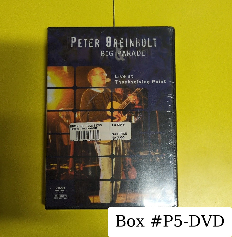 Peter Breinholt & Big Parade - Live At Thanksgiving Point - 2004 - New - DVDs & Blu-Rays