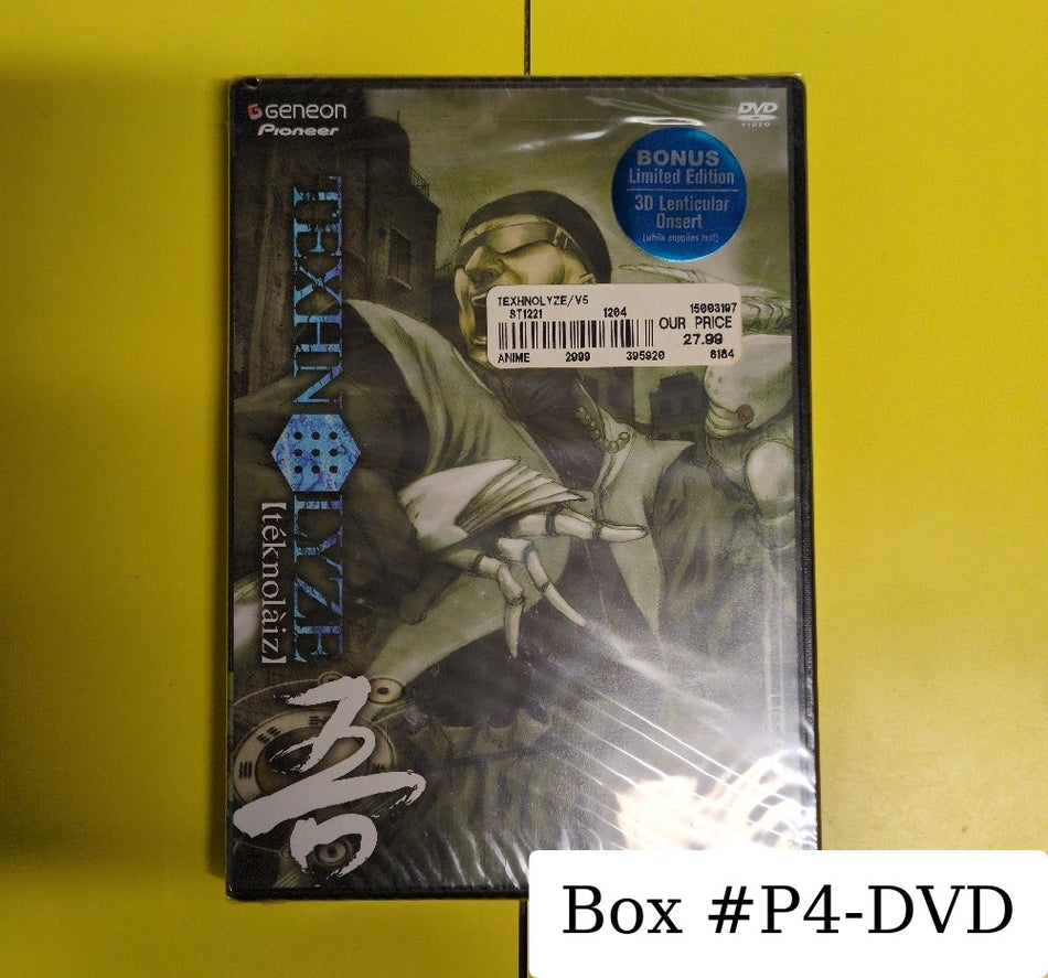 Texhnolyze: Lies & Despair - 2004 - New - DVDs & Blu-Rays