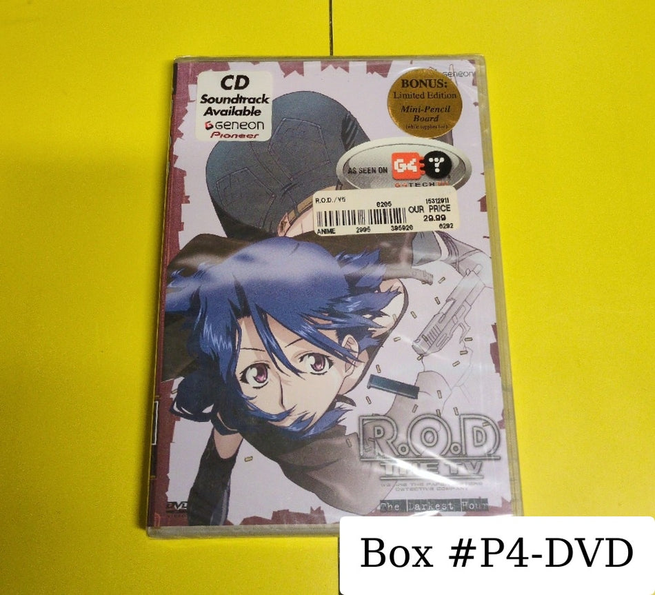 R.O.D The TV Vol.5: The Darkest Hour - 2004 - New - DVDs & Blu-Rays - Limited Edition With Mini-Pencil Board