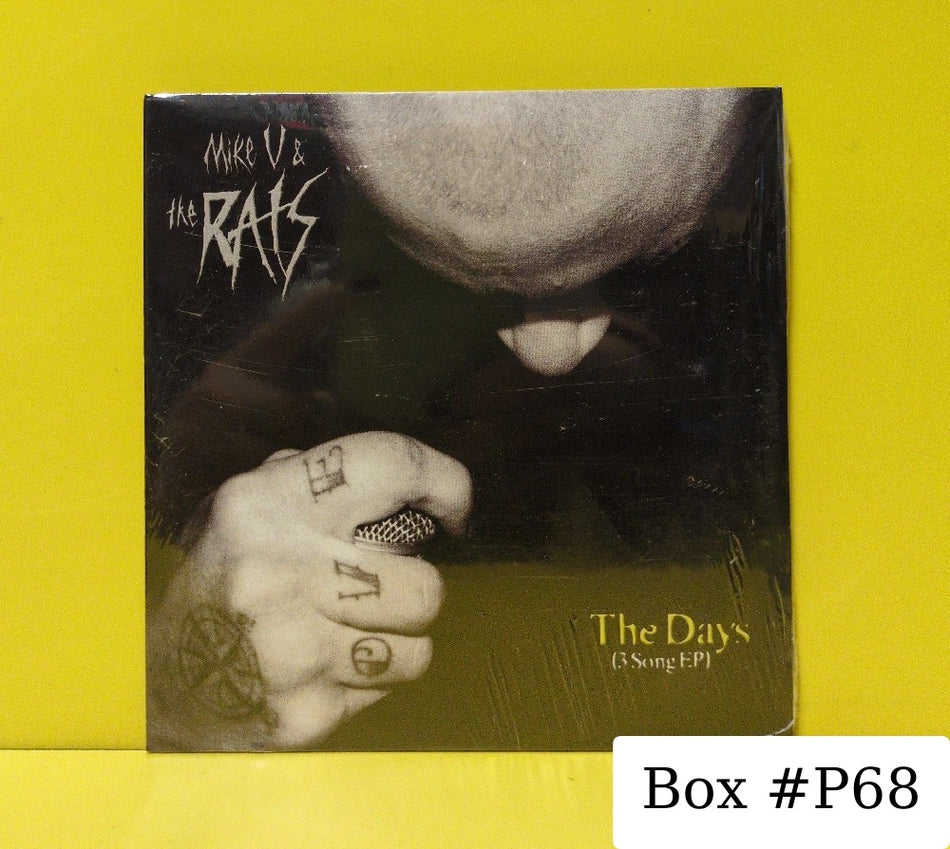 Mike V And The Rats - The Days (3 Song EP) - 2004 - 003 - New - Sealed - CDs