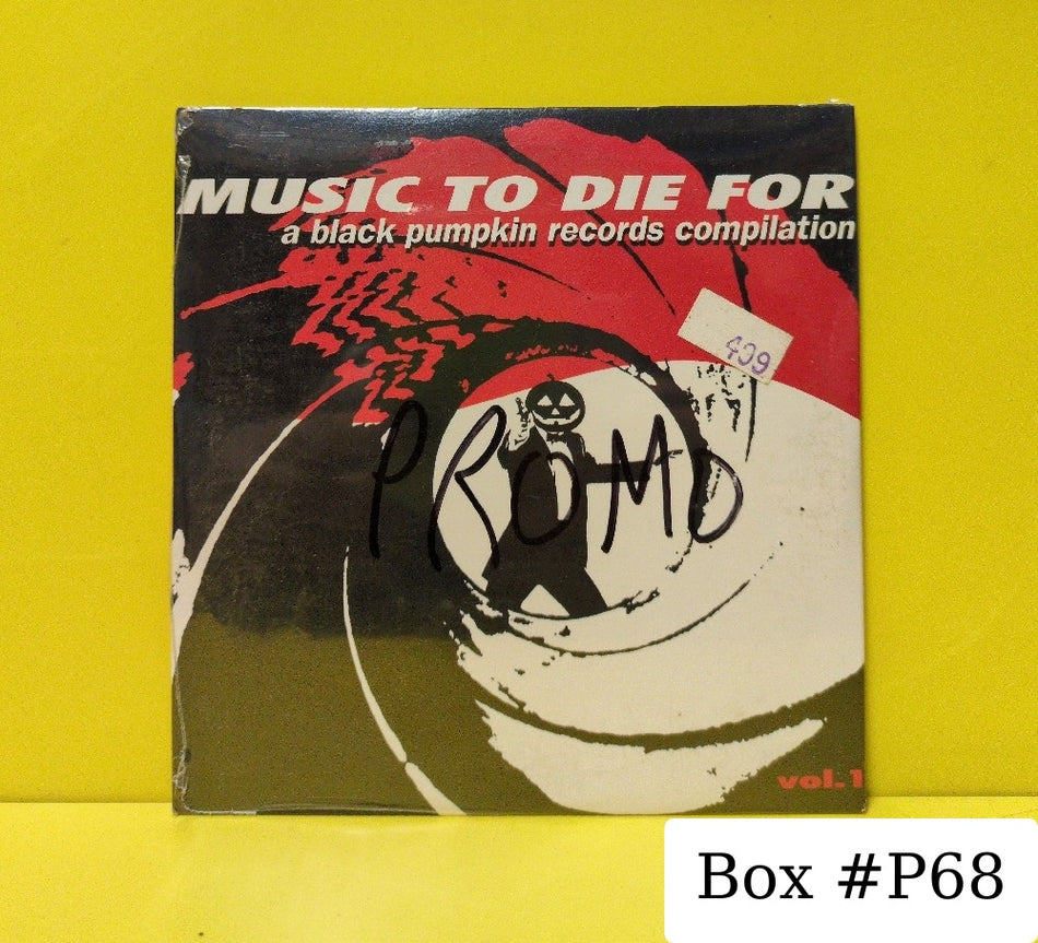 Various - Music To Die For Vol. 1 (A Black Pumpkin Records Compilation) - 1996 - New - Sealed - CDs - Promo