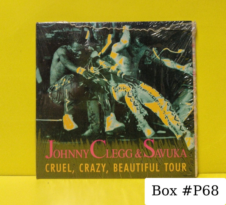 Johnny Clegg & Savuka - Cruel, Crazy, Beautiful Tour - 1990 - DPRO-79387 - New - Sealed - CDs - EP - Promo