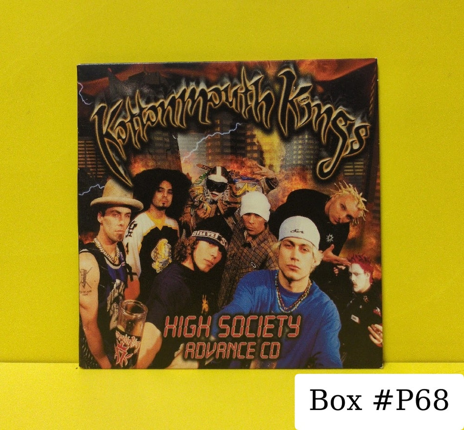 Kottonmouth Kings - High Society - 2000 - CDP 7243 5 21480 2 8-V - Used - EX - CDs - Promo/Advance CD