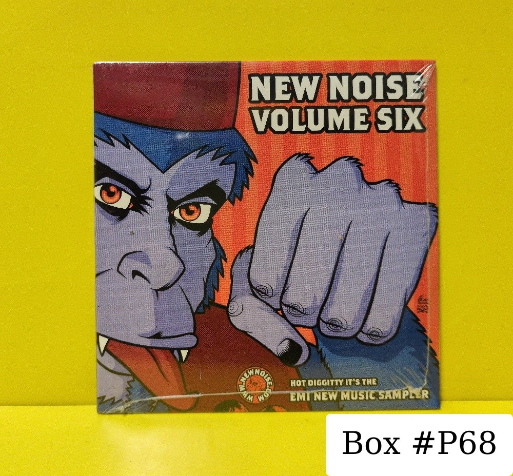 Various - New Noise Volume Six - 2003 - 70876-17867-2/9 - New - Sealed - CDs - Promo - Sampler