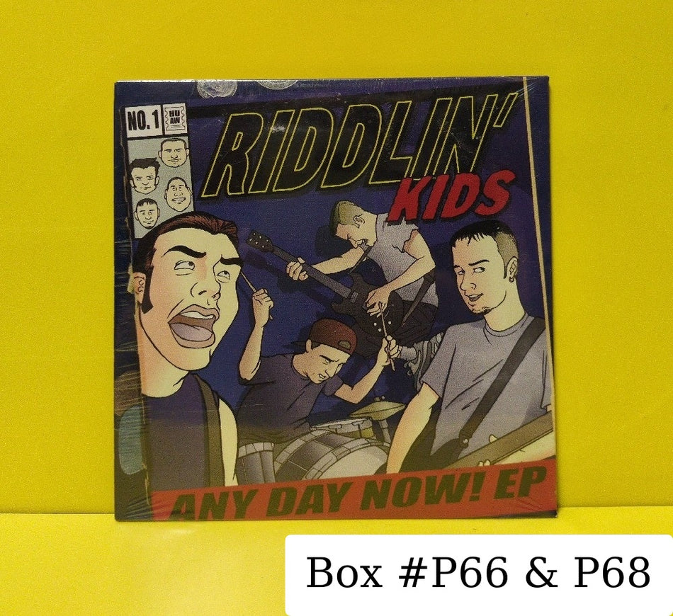 Riddlin' Kids - Any Day Now! - 2001 - New - Sealed - CDs - EP