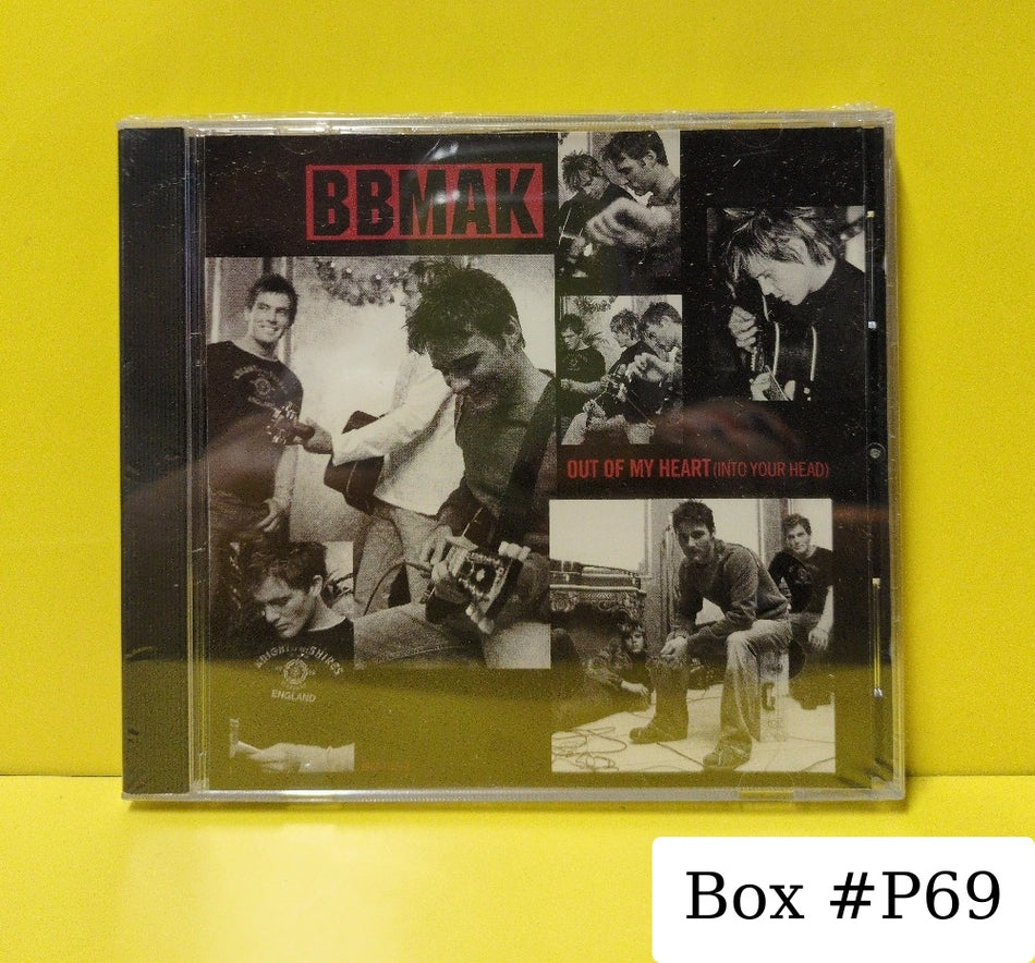 BBMak - Out Of My Heart (Into Your Head) - 2002 - PRCD-11521-2 - New - Sealed - CDs - CD Single - Promo