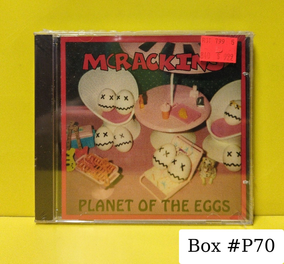 McRackins - Planet Of The Eggs - 1995 - SPR-014 - New - Sealed - CDs