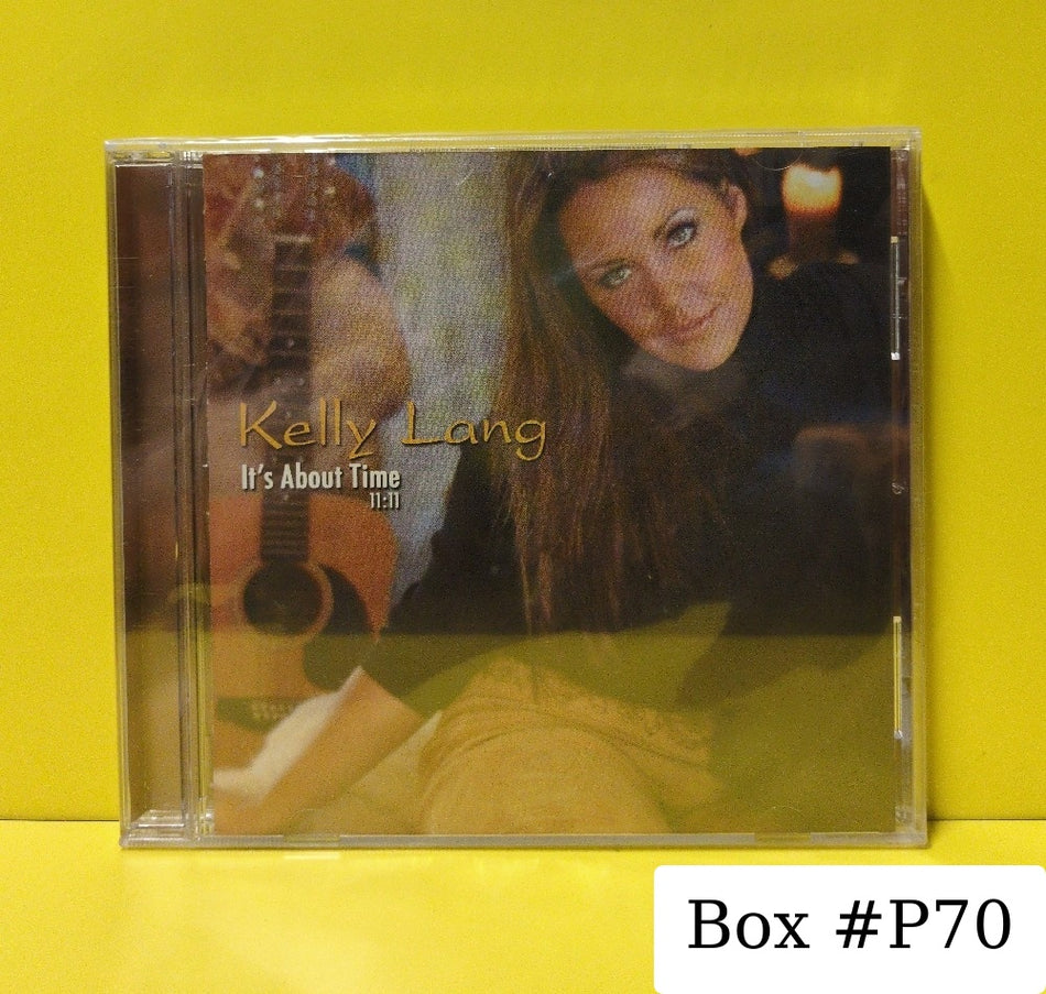 Kelly Lang - It's About Time - 2004 - 8824571802-2-7 - New - Sealed - CDs