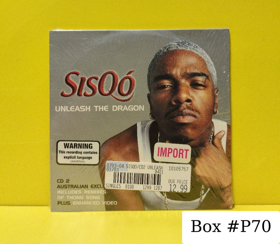 Sisqó - Unleash The Dragon - 2000 - 572 636-2 - New - Sealed - CDs - Maxi-Single - Enhanced - CD2 - Australasia Import