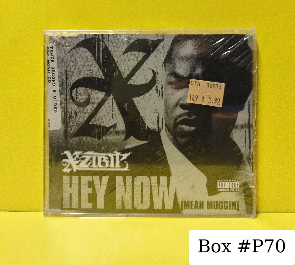Xzibit - Hey Now (Mean Muggin) - 2004 - 675648 2 - New - Sealed - CDs - CD Single - Enhanced - UK Import