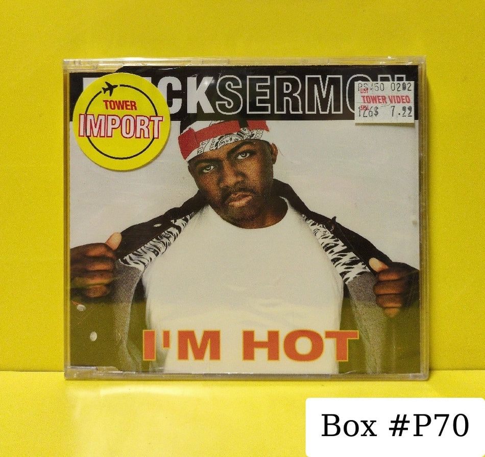 Erick Sermon - I'm Hot - 2001 - 74321 91363 2 - New - Sealed - CDs - CD Single - Enhanced - European Import