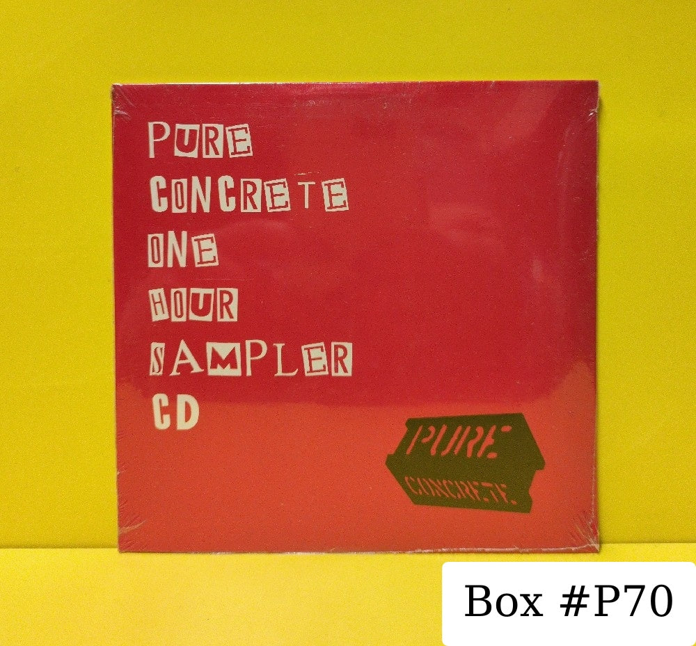 Pure Concrete - Pure Concrete One Hour Sampler - New - Sealed - CDs - Promo