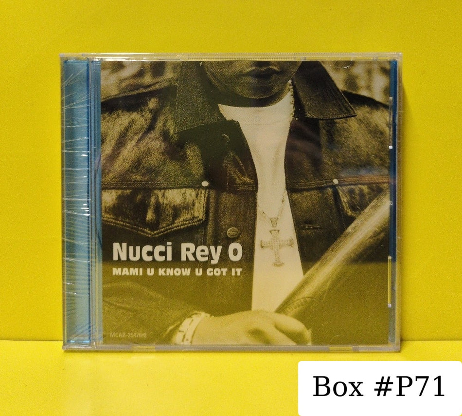 Nucci Rey O - Mami U Know U Got It - 2001 - MCAR-25476-2 - New - Sealed - CDs - CD Single - Promo