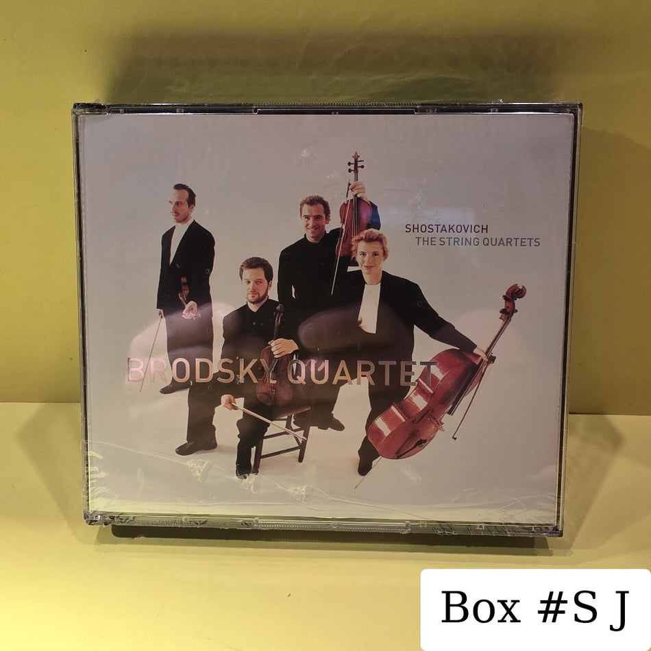 ShostakovichI - Brodsky Quartet - 2003 - 2564 60867-2 - New - Sealed - CDs