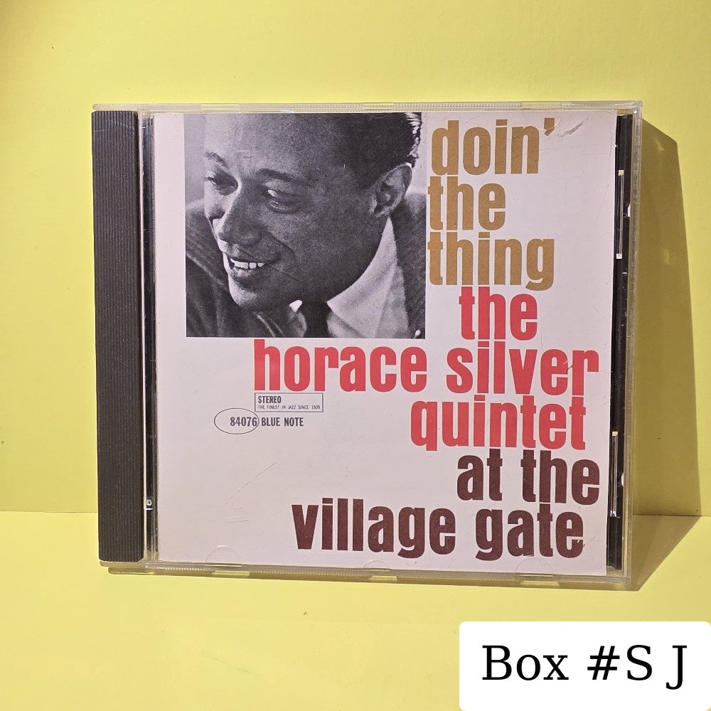 The Horace Silver Quintet - Doin' The Thing - 1988 - CDP 7 84076 2 - Used - NM - CDs