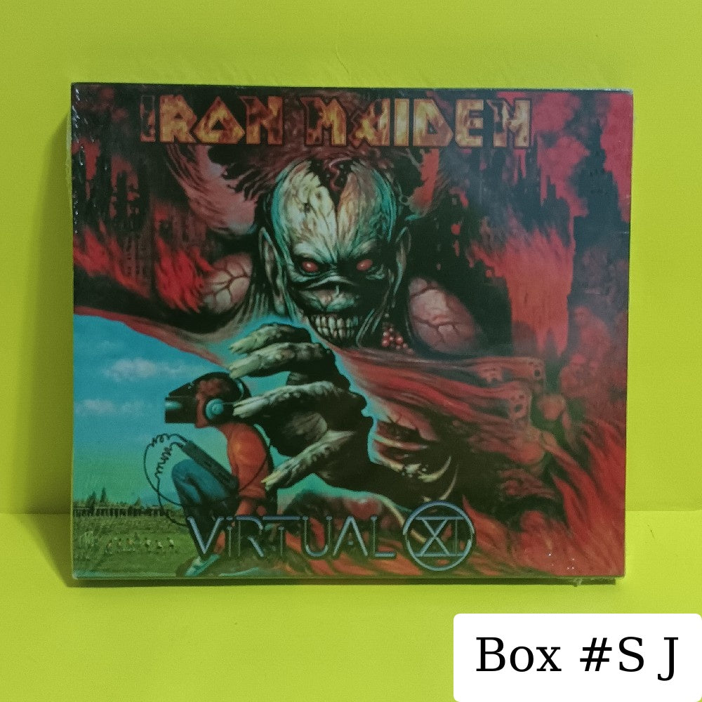 Iron Maiden - Virtual XI Slip Case Promo CD - 2002 - CK 86317 - New - Sealed - CDs