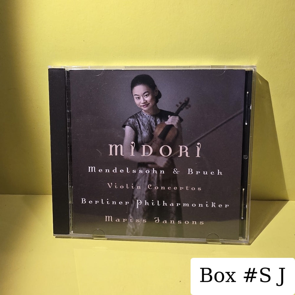 Midori, Mariss Jansons, Berliner Philharmoniker - Mendelssohn & Bruch - 2003 - SS 87740 - Used - VG++ - CDs