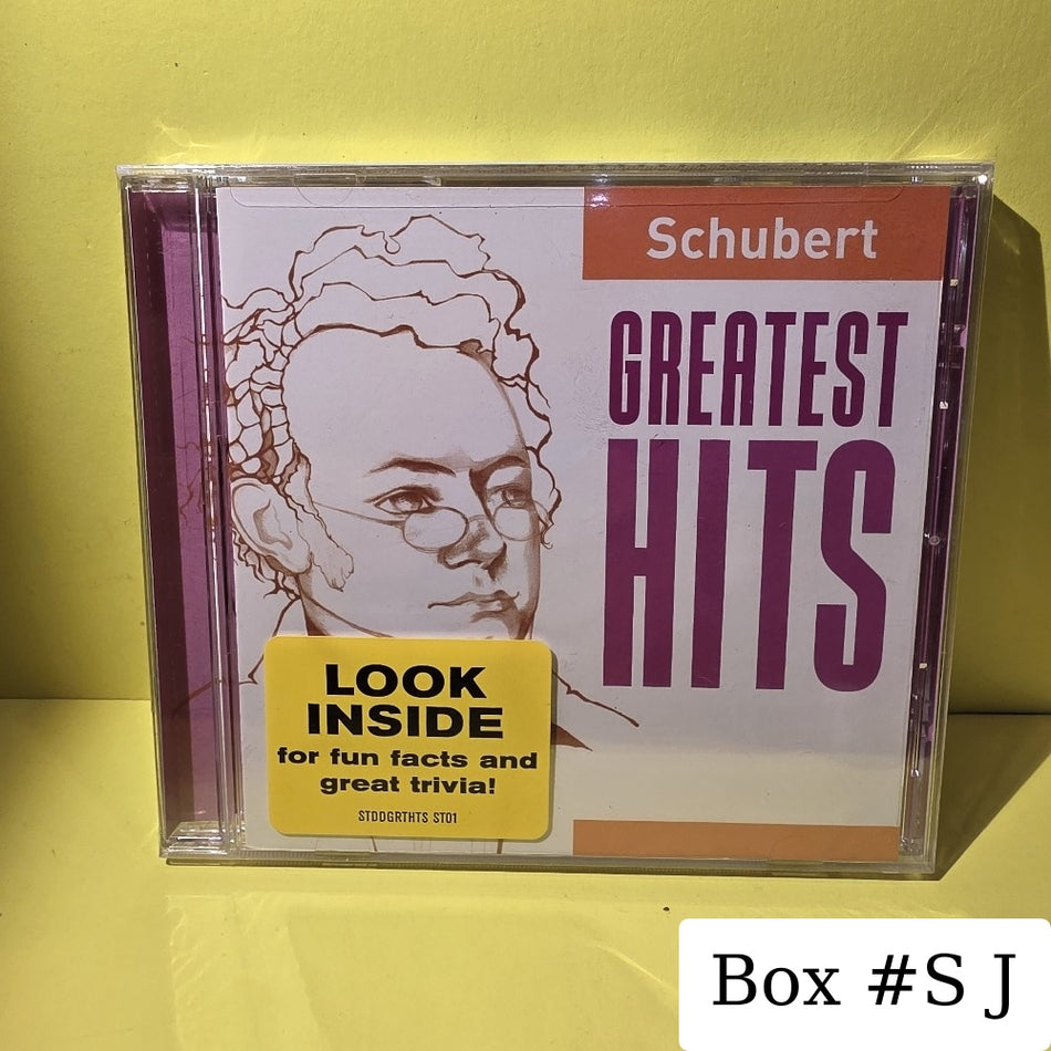 Schubert  - Schubert Greatest Hits  - 2004 - B0002781-02 - New - Sealed - CDs