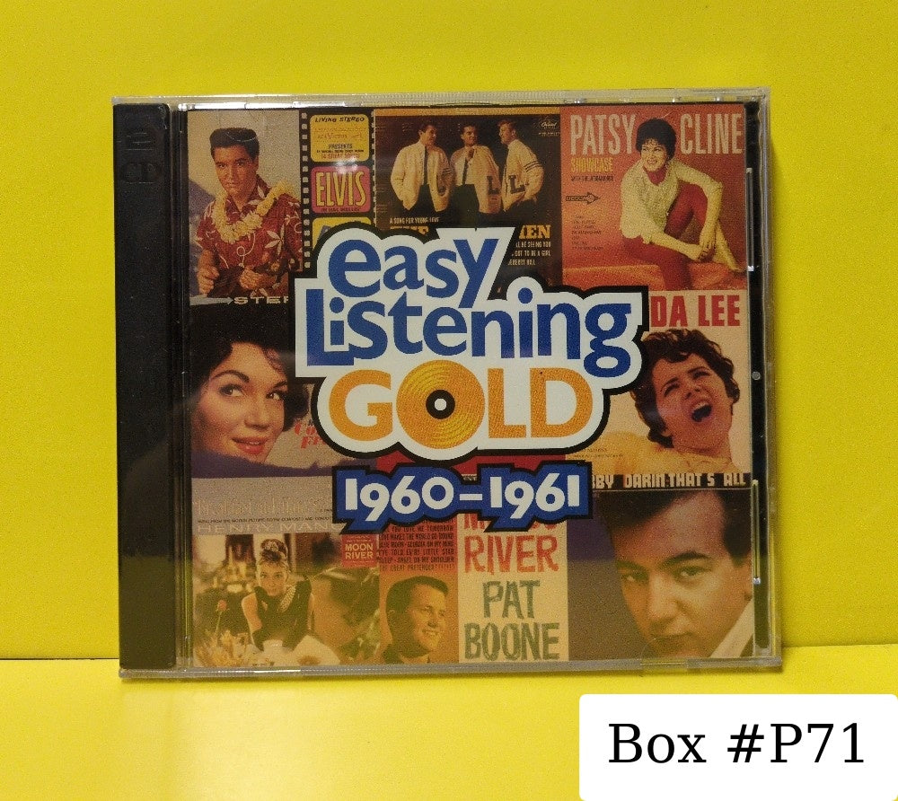 Various - Easy Listening Gold 1960-1961 - 1999 - H601-01 TCD830 - New - Sealed - CDs
