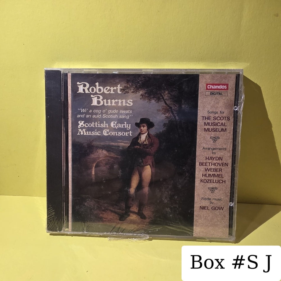 Robert Burns, Scottish Early Music Consort, Haydn, Beethoven, Weber*, Hummel, Kozeluch, Niel Gow - Songs & Music - 1988 - CHAN 8636 - New - Sealed - CDs