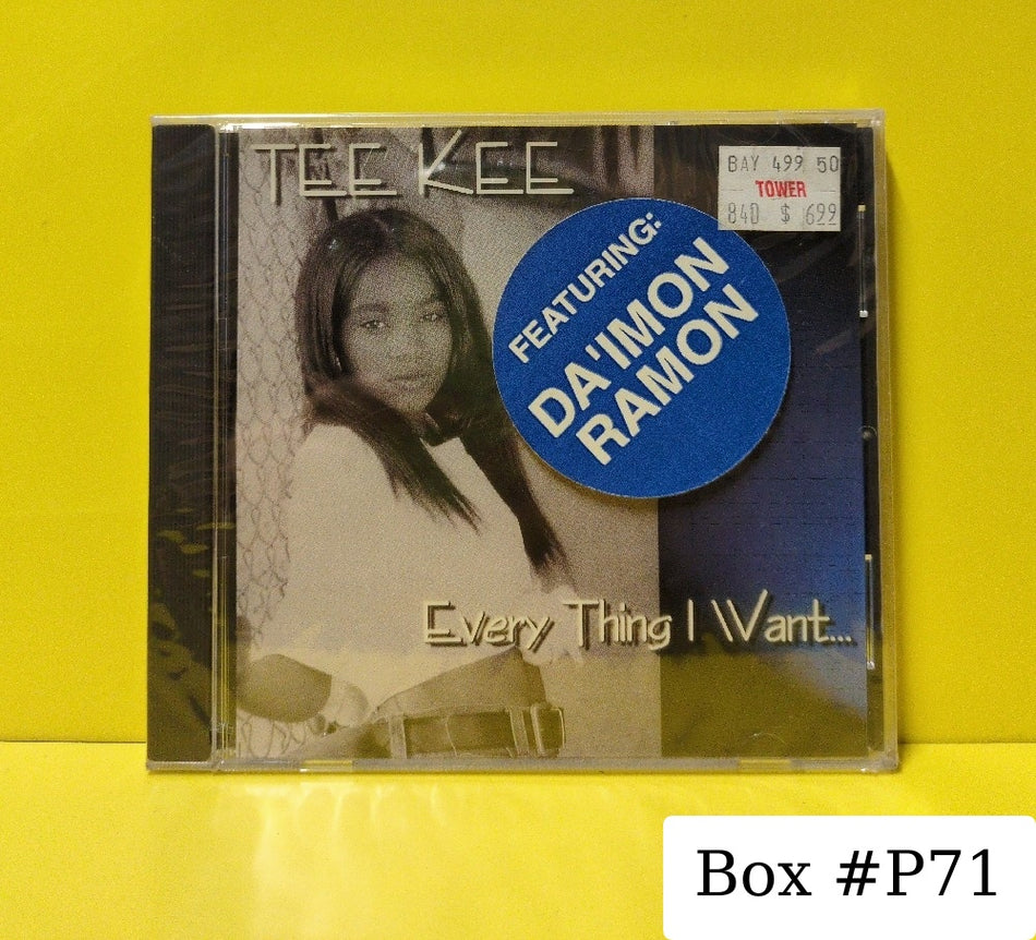 Tee Kee - Every Thing I Want... - 1998 - WL-702-2 - New - Sealed - CDs - Maxi-Single