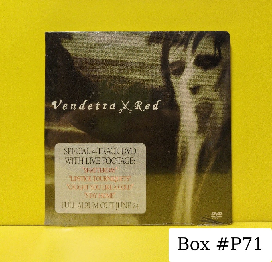 Vendetta Red - Vendetta Red - 2003 - New - DVDs & Blu-Rays - Promo - Cardboard Sleeve
