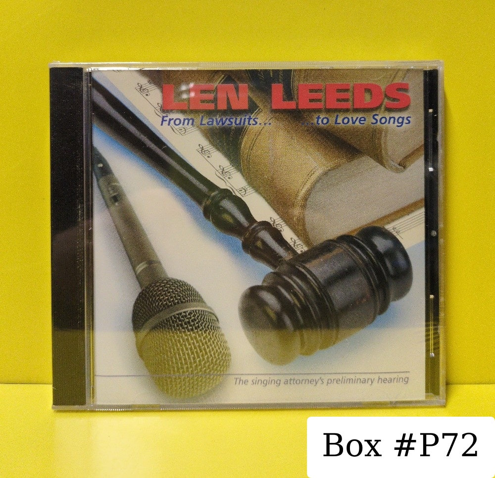 Len Leeds - From Lawsuits To Love Songs - 2005 - New - Sealed - CDs