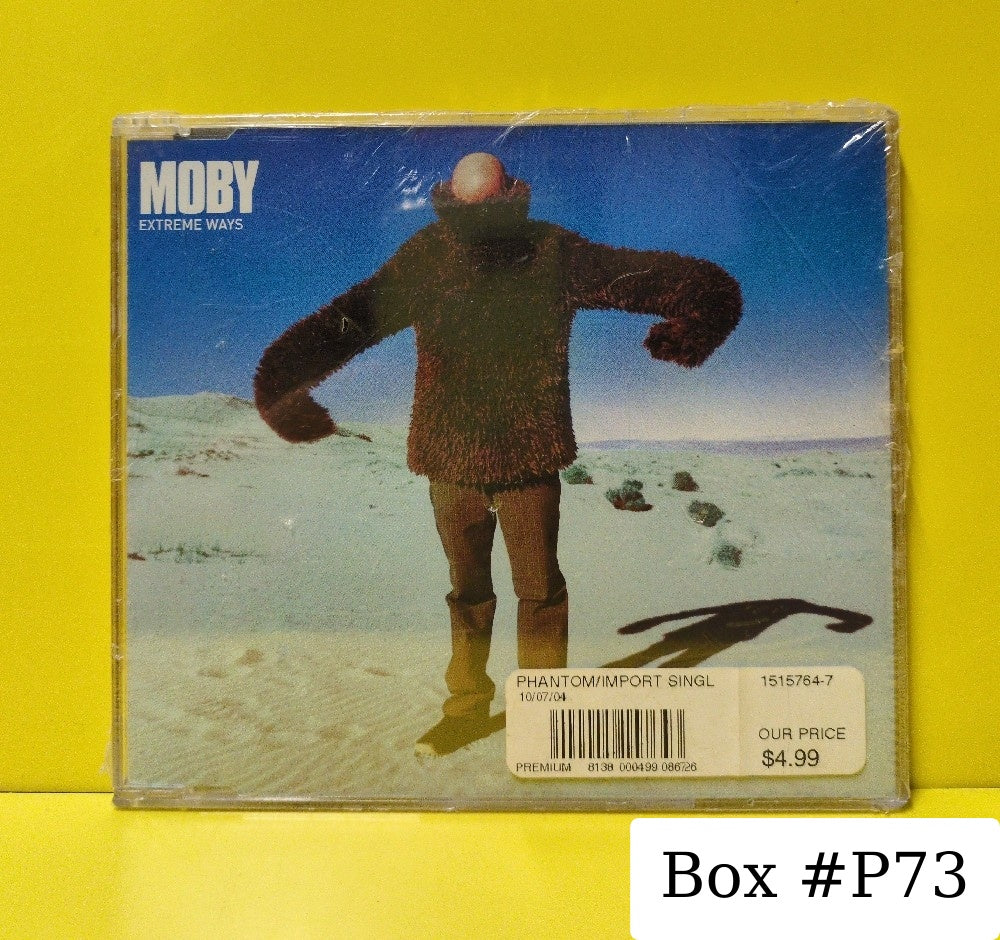 Moby - Extreme Ways - 2002 - 5016025502707 - New - Sealed - CDs - CD Single - European Import