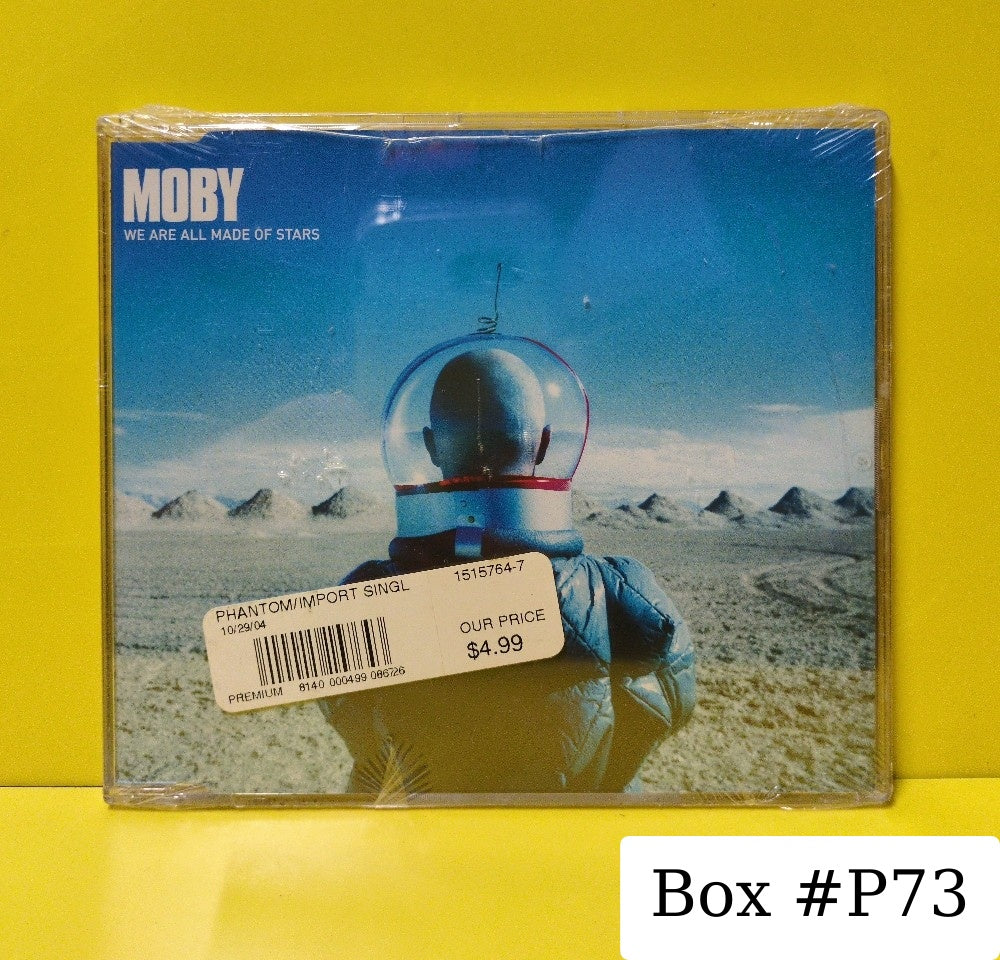 Moby - We Are All Made Of Stars - 2002 - CDMUTE268 New - Sealed - CDs - CD Single - UK Import - No Mute Logo