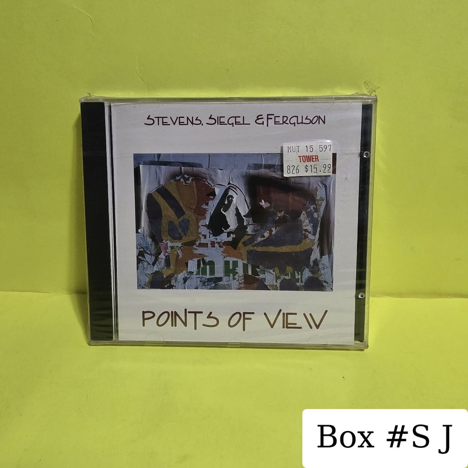 Stevens, Siegel & Ferguson - Points Of View - 1997 - Imaginary Jazz IMX-008 - New - Sealed - CDs