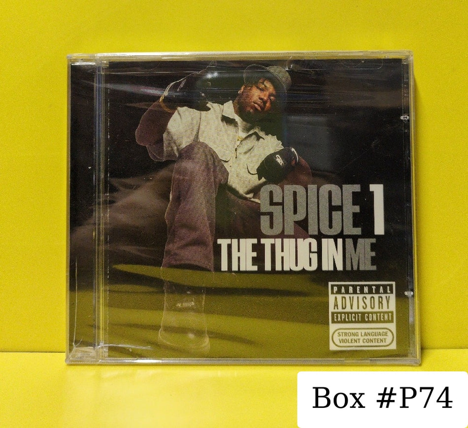 Spice 1 - The Thug In Me - 2005 - BMK 96106 - New - Sealed - CDs