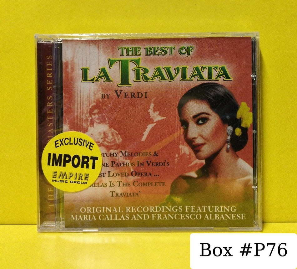 Verdi - The Best Of La Traviata - 2004 - PLATCD 1230 - New - Sealed - CDs - Remastered - UK Import