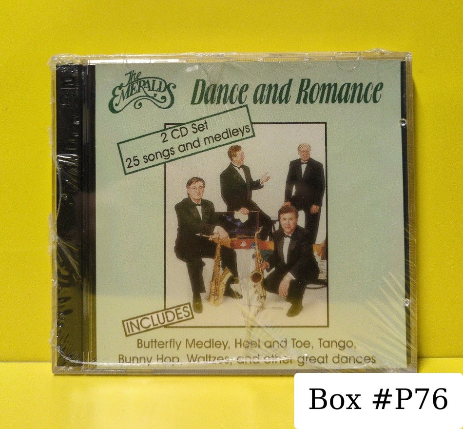 The Emeralds - Dance And Romance - 1996 - RRI-300-9751 - New - Sealed - CDs