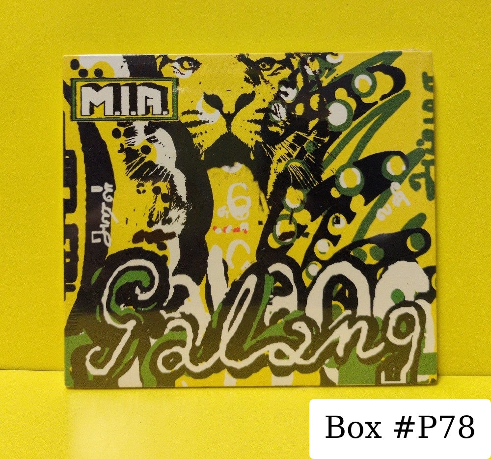 M.I.A. - Galang '05 - 2005 - XLS 221 CD2 - New - Sealed - CDs - CD Single - Reissue - CD 2 Of 2 - UK Import