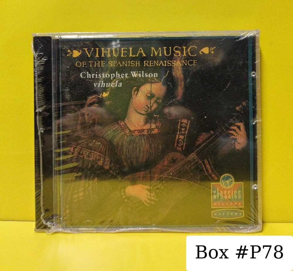 Christopher Wilson - Vihuela Music Of The Spanish Renaissance - 0777 7595962 8 - New - Sealed - CDs - European Import