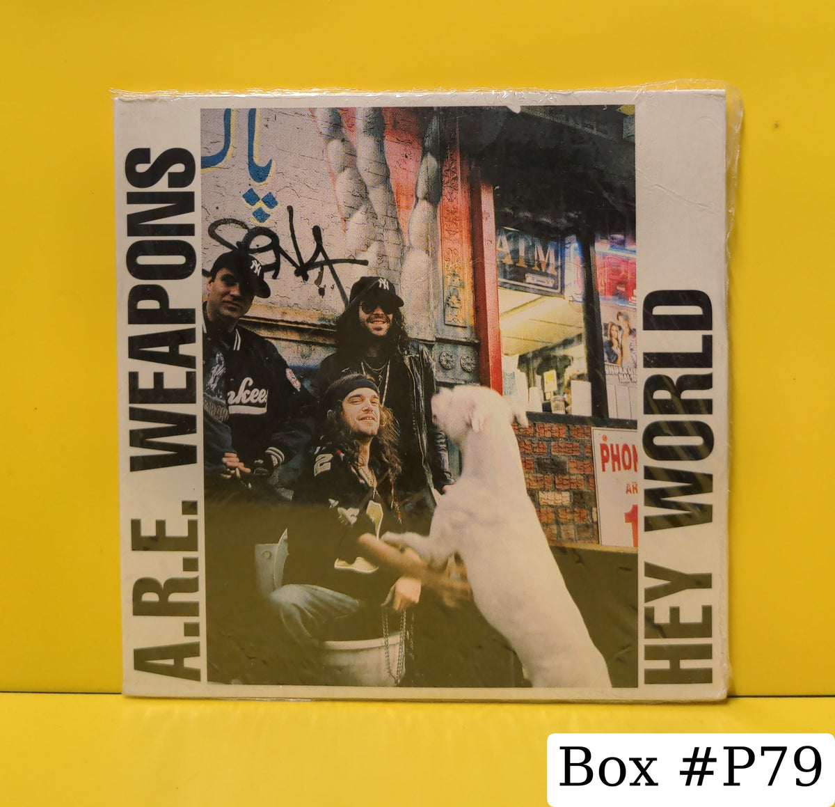 A.R.E. Weapons - Hey World - 2003 - RTRADESCD109 New - Sealed - CDs