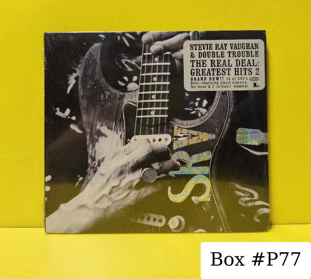 Stevie Ray Vaughan & Double Trouble - The Real Deal: Greatest Hits 2 - 1999 - EK 65873 - New - Sealed - CDs