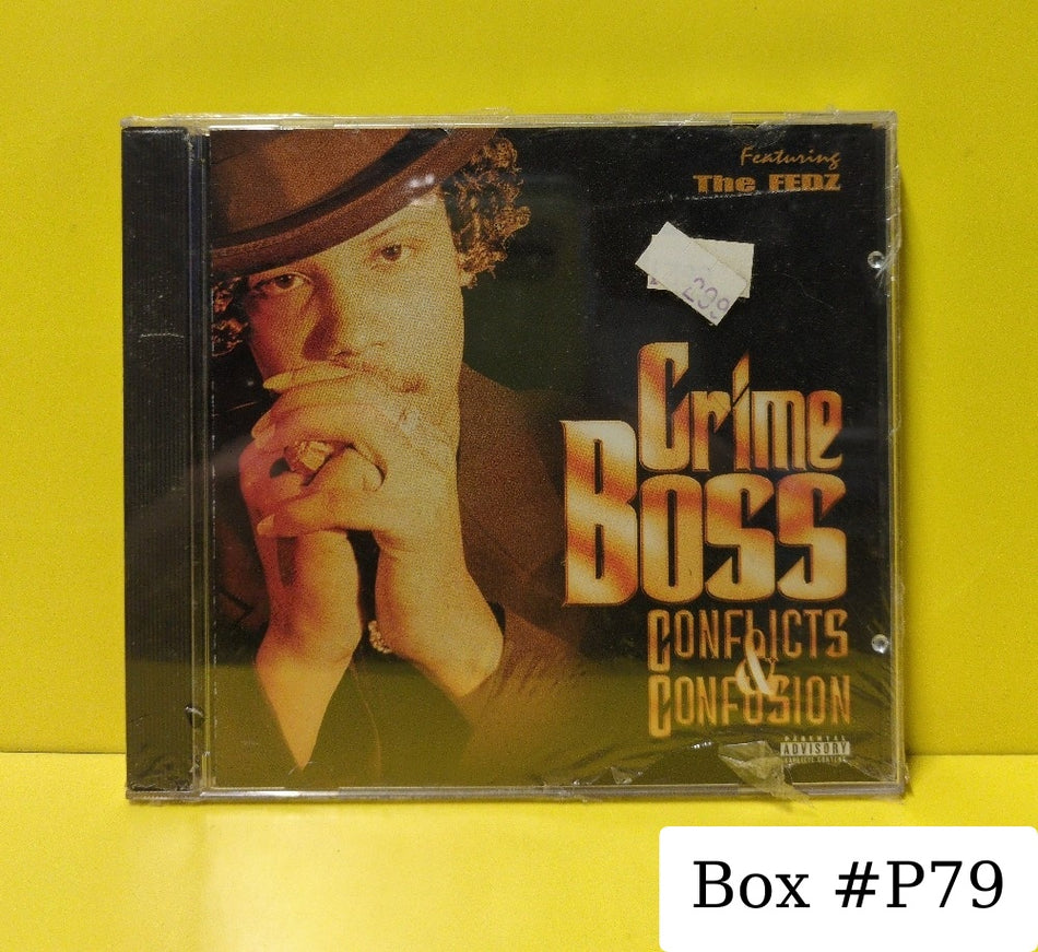 Crime Boss - Conflicts & Confusion - 1997 - 88561-1566-2 - New - Sealed - CDs