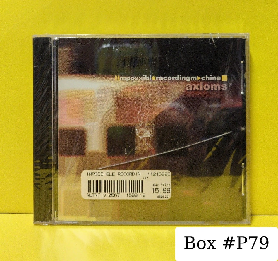 Impossible Recording Machine - Axioms - 2001 - POSI007 - New - Sealed - CDs